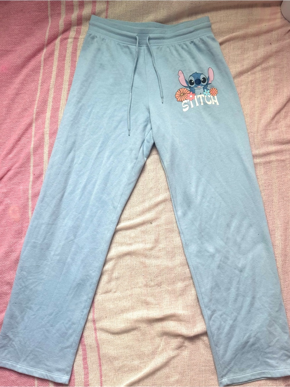 Light blue Stitch Sweatpants